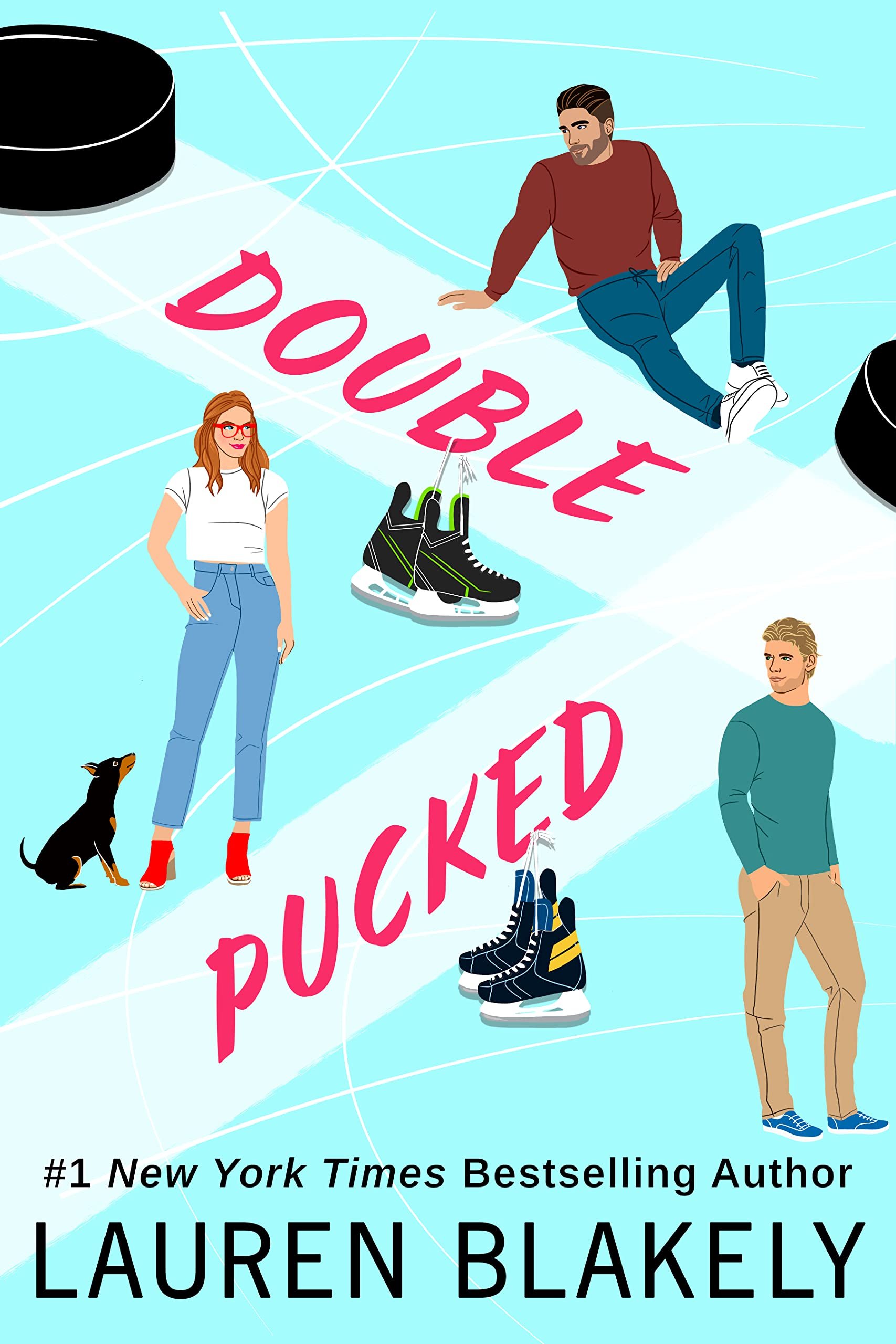 Double Pucked: A Roomies-to-Lovers Hockey Romance (My Hockey Romance Book 1) Cover